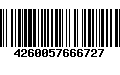 Código de Barras 4260057666727