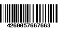 Código de Barras 4260057667663