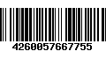 Código de Barras 4260057667755