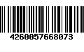 Código de Barras 4260057668073