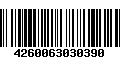 Código de Barras 4260063030390