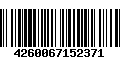 Código de Barras 4260067152371