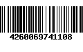 Código de Barras 4260069741108