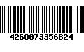 Código de Barras 4260073356824