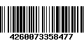 Código de Barras 4260073358477