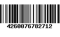 Código de Barras 4260076782712