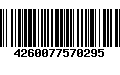 Código de Barras 4260077570295