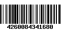 Código de Barras 4260084341680