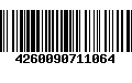 Código de Barras 4260090711064