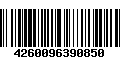 Código de Barras 4260096390850