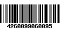 Código de Barras 4260099060095