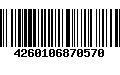 Código de Barras 4260106870570