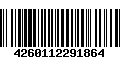 Código de Barras 4260112291864