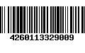 Código de Barras 4260113329009