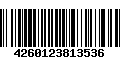 Código de Barras 4260123813536