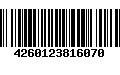 Código de Barras 4260123816070