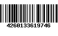 Código de Barras 4260133619746