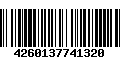 Código de Barras 4260137741320