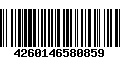 Código de Barras 4260146580859