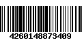 Código de Barras 4260148873409