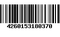 Código de Barras 4260153180370