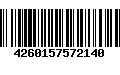 Código de Barras 4260157572140