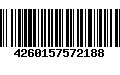 Código de Barras 4260157572188