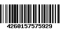 Código de Barras 4260157575929