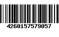 Código de Barras 4260157579057