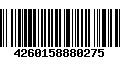 Código de Barras 4260158880275