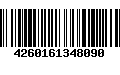 Código de Barras 4260161348090