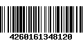 Código de Barras 4260161348120