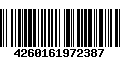 Código de Barras 4260161972387