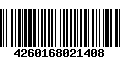 Código de Barras 4260168021408