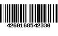 Código de Barras 4260168542330