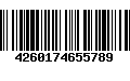 Código de Barras 4260174655789