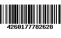 Código de Barras 4260177782628