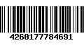 Código de Barras 4260177784691