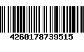 Código de Barras 4260178739515