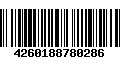 Código de Barras 4260188780286