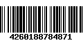 Código de Barras 4260188784871