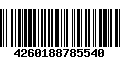 Código de Barras 4260188785540