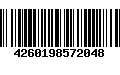 Código de Barras 4260198572048