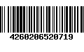 Código de Barras 4260206520719