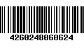 Código de Barras 4260248060624