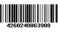 Código de Barras 4260248063908