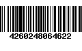 Código de Barras 4260248064622