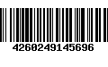 Código de Barras 4260249145696