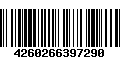 Código de Barras 4260266397290