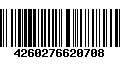 Código de Barras 4260276620708